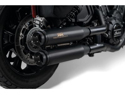 932848 - Red Thunder Slip-On Mufflers Black