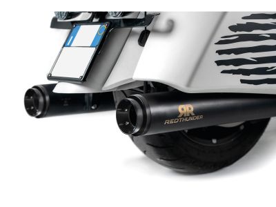 932857 - Red Thunder Slip-On Mufflers Racing ONLY! Stainless Steel