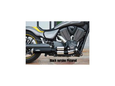 990024 - PM AMERICAN CYCLES Bomb Exhaust for Low Rider Models Polished