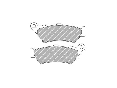 990116 - FERODO Road Platinum Mid-Metallic Brake Pads Organic Rear
