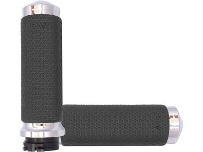 990290 - AVON GRIPS Memory Foam Grips Medium-sized Chrome 7/8
