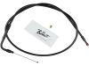 111587 - Barnett Stealth Series Idle Cable with Switch For Cruise Control Models 90 ° Black Vinyl All Black 25"/12 5/8"