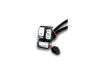 27675 - DAYTONA 96-up Ergonomic Handlebar Switch Kit Right Side, Chrome Swiches