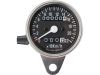 27807 - CCE Mini Speedometers with Resettable Odometers Scale: 220 km/h; Scale Color: black; Ratio 2:1 Chrome