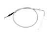 42057 - Motion Pro Argent Idle Cable 90 ° Stainless Steel Clear Coated Chrome Look 47,7"