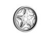 602842 - RevTech Speed Star Belt Pulley Chrome 1 1/8" 70 teeth