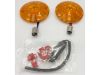 605066 - Küryakyn Front LED Turn Signal Conversion, Flat Amber Lens