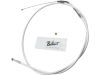 649794 - Barnett Platinum Idle Cable 90 ° Stainless Steel Clear Coated Chrome Look 34"