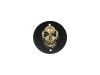 688220 - CCE Skull Point Cover 2-hole, vertical Black Gold