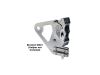 696721 - WILWOOD Brake Caliper Mounting Bracket Chrome