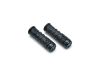775637 - Küryakyn Spear Grips Black Satin 7/8" Throttle By Wire