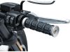 776674 - Küryakyn Dillinger Grips Silver 1" Throttle By Wire