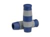 890061 - LOWBROW Flying Monkey Grips Blue Gray 7/8" Throttle By Wire Throttle Cables