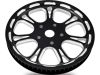 892470 - PM Virtue Pulley Contrast Cut Platinum 1 1/8" 70 teeth Black