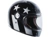 916167 - Torc Helmet Newport (T-1) Retro Full Face Helmet Black   L