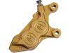 917208 - PM 4 Piston Bolt On Brake Caliper Gold Anodized Left