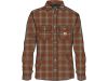 923056 - CARHARTT Relaxed Fit Heavyweight Flannel Sherpa-Lined Dherpe-Lined Shirt Jacket Brown   M