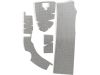 923729 - D.E.I. Motorcycle-specific Heat Shield Liner Kit