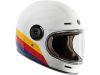 923747 - Torc Helmet Newport (T-1) Retro Full Face Helmet White   S