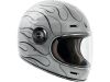 923756 - Torc Helmet Newport (T-1) Retro Full Face Helmet Silver   XL