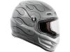 923767 - Torc Helmet Pomona (T-9) Retro Full Face Helmet Silver   L