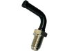 930312 - Spiegler M10 x 1, Vario Line Male Fitting Type 414, 45° Elbow (Black Anodized Aluminium Elbow, Stainless Steel Fastener)