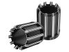990179 - ARLEN NESS Exhaust Tip Covers, 10-Gauge, Black Black