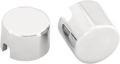 02140450 - DRAG SPECIALTIES REAR AXLE NUT COVER CHROME