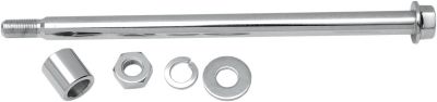 02140582 - DRAG SPECIALTIES REAR AXLE KIT CHROME