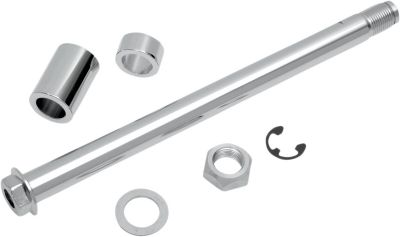 02140585 - DRAG SPECIALTIES REAR AXLE KIT CHROME