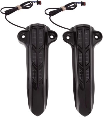 04030137 - CIRO 3D FORK LOWER LEG COVERS LIGHTED BLACK