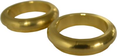 04060061 - LA CHOPPERS 49MM FORK DUST COVER - BRASS