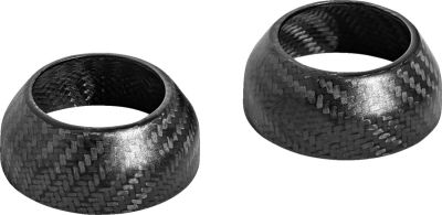 04060132 - SADDLEMEN COVER FORK CARBON FIBER 39MM MATTE