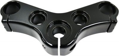 04080342 - LA CHOPPERS TOP TRIPLE CLAMP FOR XL 1200 X / BLACK