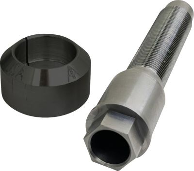 04100477 - ALLOY ART STEM STEERING RACE 2014-2024 TOURING BLACK