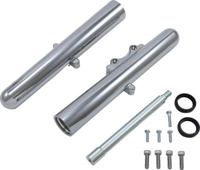 04110019 - ARLEN NESS FORK LEGS HOT LEGS SMOOTH SINGLE DISC CHROME