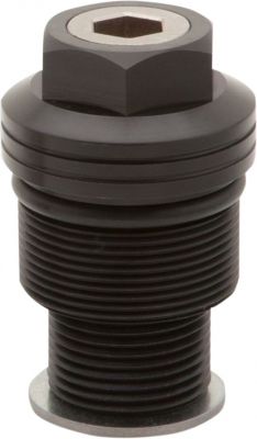 04140464 - BURLY FORK ADJUSTER PRELOAD 39mm CAP BLACK