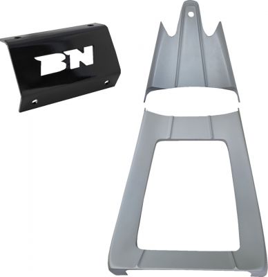 05040431 - PAUL YAFFE Chin Spoiler Swoop - 2 Pc - For Mini Monkey Engine Guards