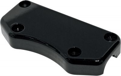 06020348 - DRAG SPECIALTIES HANDLEBAR TOP CLAMP BUFFALO W/ HOLES BLACK FOR 1