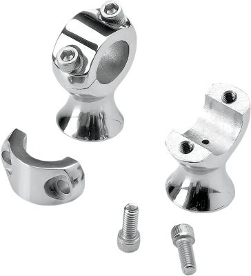 06020567 - Biltwell 44,5 MM SLIMLINE STEEL RISERS RAW POLISHED