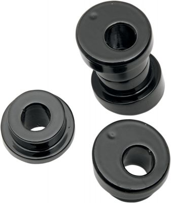 06020573 - LA CHOPPERS TEN DEGREE TRIPLE TREE RISER ANGLE ADAPTERS BLACK HD