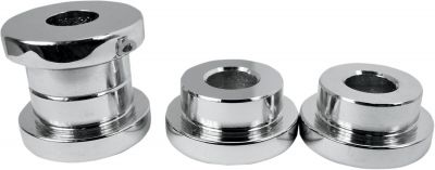 06020575 - LA CHOPPERS SOLID RISER BUSHINGS CHROME HD