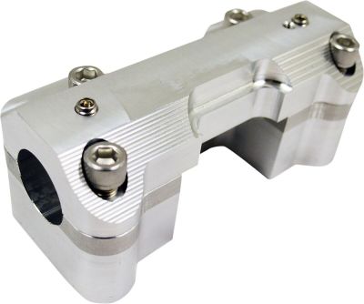 06020742 - LA CHOPPERS RAW HANDELBAR CLAMP SET FOR 31,8 MM (1 1/4