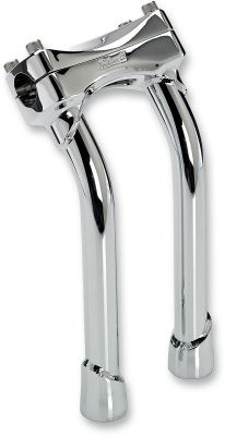 06020896 - Biltwell 25,5 CM MURDOCK PULLBACK STEEL RISER POLISHED SHOW CHROME