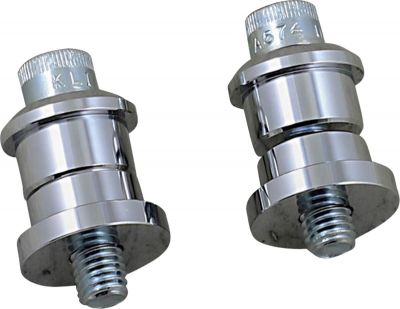 06040223 - Biltwell Chrome Solid Riser Bushings