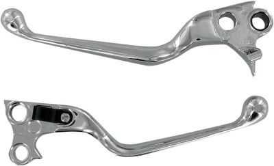 06100126 - DRAG SPECIALTIES LEVER SET WIDE BLADE CHROME