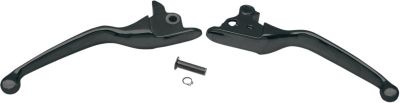 06100188 - DRAG SPECIALTIES LEVER SET WIDE BLADE BLACK