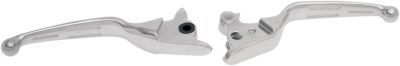 06100220 - DRAG SPECIALTIES LEVER SET SLOTTED WIDE BLADE CHROME