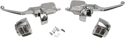 06100694 - DRAG SPECIALTIES HANDLEBAR CONTROL KIT WITH HYDRAULIC CLUTCH CHROME