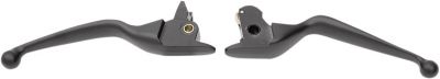 06100791 - DRAG SPECIALTIES MATTE BLACK WIDE BLADE LEVER SET